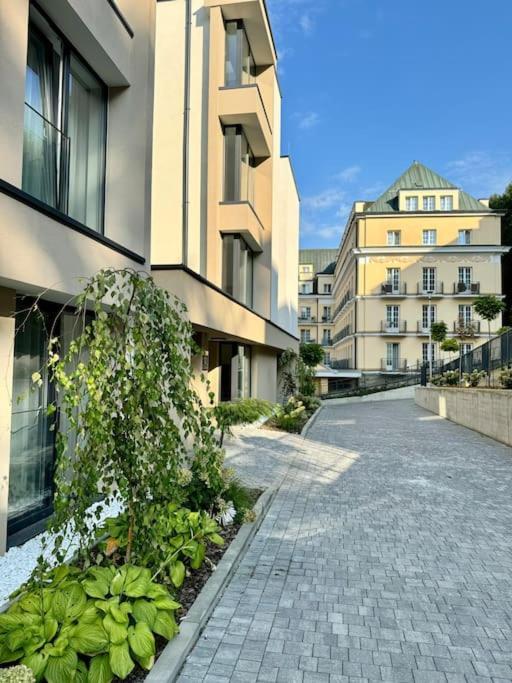 Art & Sunski Studio Z Garazem Podziemnym Krynica-Zdrój Exterior foto